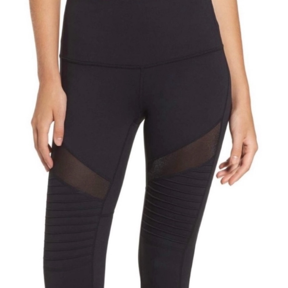 Zella Black moto leggings small